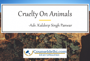 cruelty on animals