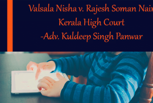 Valsala Nisha v. Rajesh Soman Nair Kerala High Court